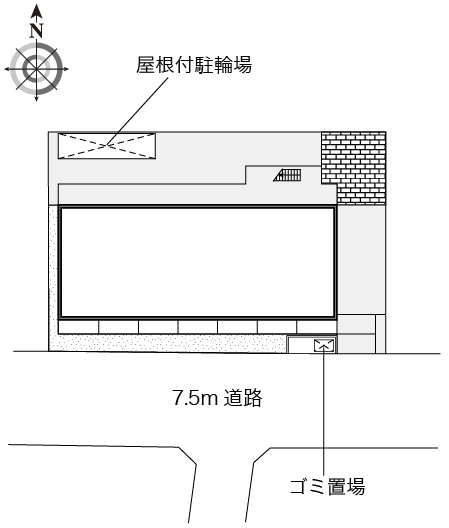 新城の区画図
