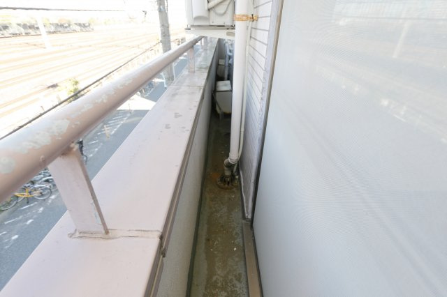 ドエル新小岩のバルコニー