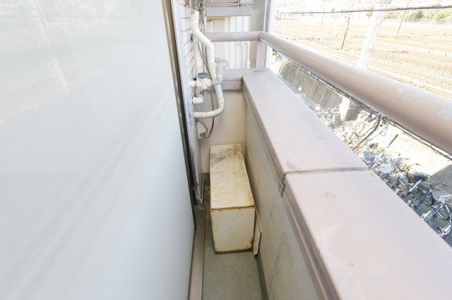 ドエル新小岩のバルコニー