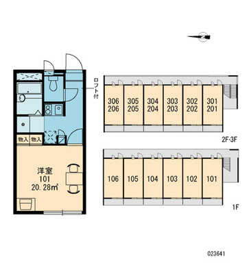 【区画図】 | レオパレス尼崎