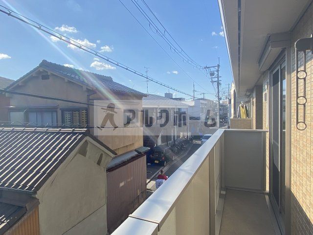 セジュール輪のバルコニー