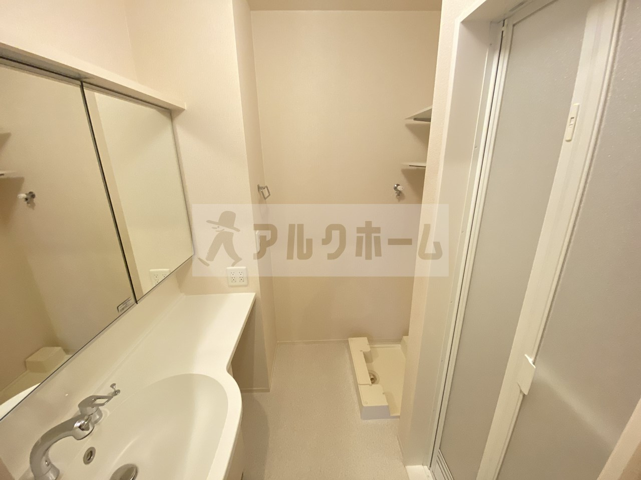 プレジールの洗面所