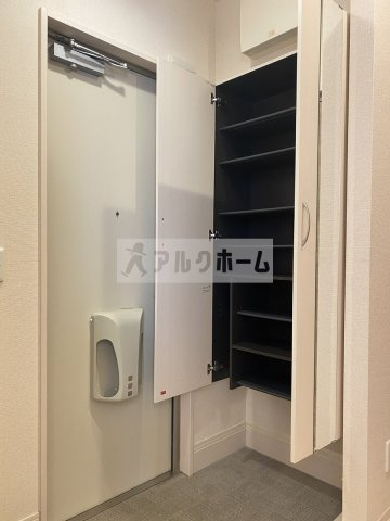 プレジールの玄関