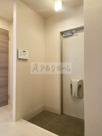 プレジールの玄関