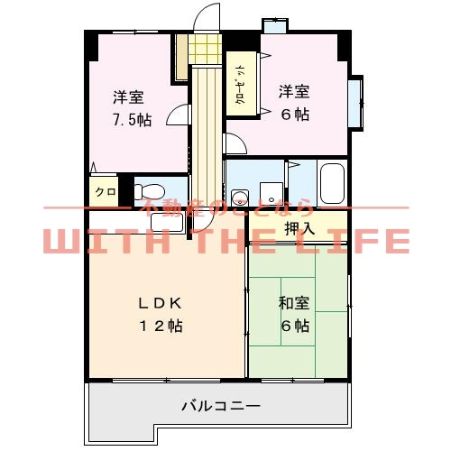 アメニティハイツ杏栄館【10,00円キャッシュバック対象物件】の間取り