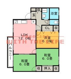 J ハウス【キャッシュバック対象物件】の間取り