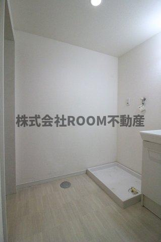 DOLCEVITA西町の洗面所|脱衣スペースもあります