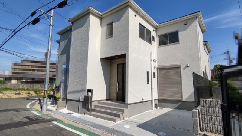 池田市神田４丁目の新築一戸建の外観|１号棟