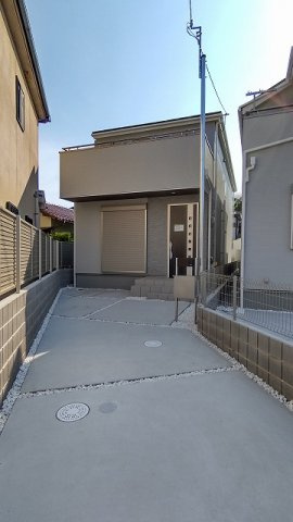 池田市神田４丁目の新築一戸建の駐車場