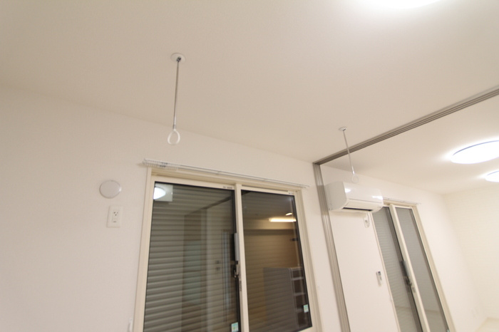 カピオン門間Ⅱの設備|室内物干し