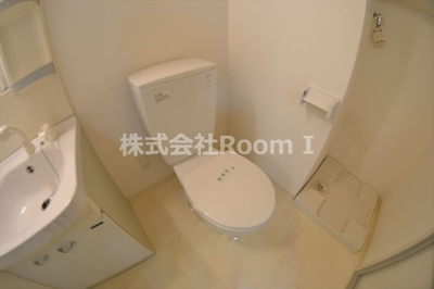 【トイレ】 | フレアコート北浜 | 落ち着いたトイレです