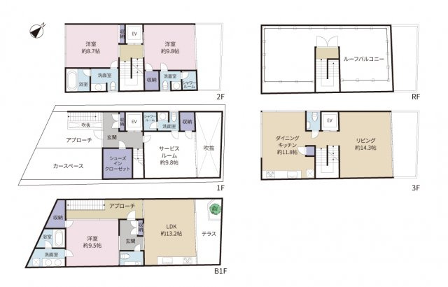 【間取り】 | 渋谷区広尾3丁目