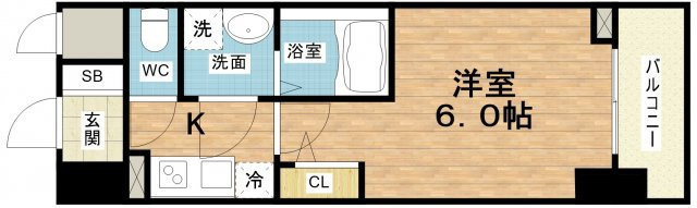 【間取り】 | エスリードレジデンス大阪本町