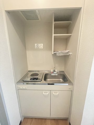 ベルシティ根津のキッチン|※写真は同タイプの別室になります