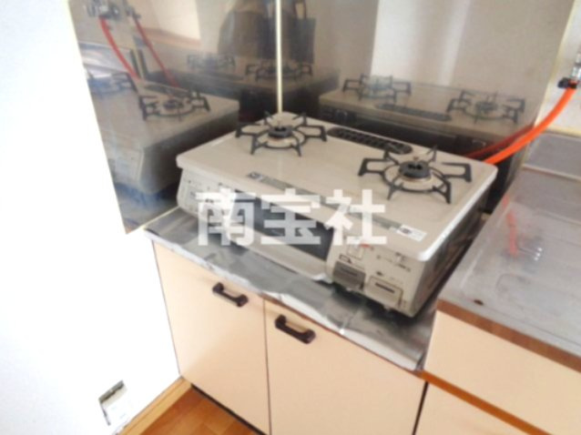 【設備】 | ガスコンロついてます