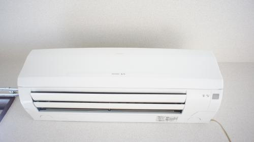 【設備】 | モンパレスⅡ | エアコン付いてます。