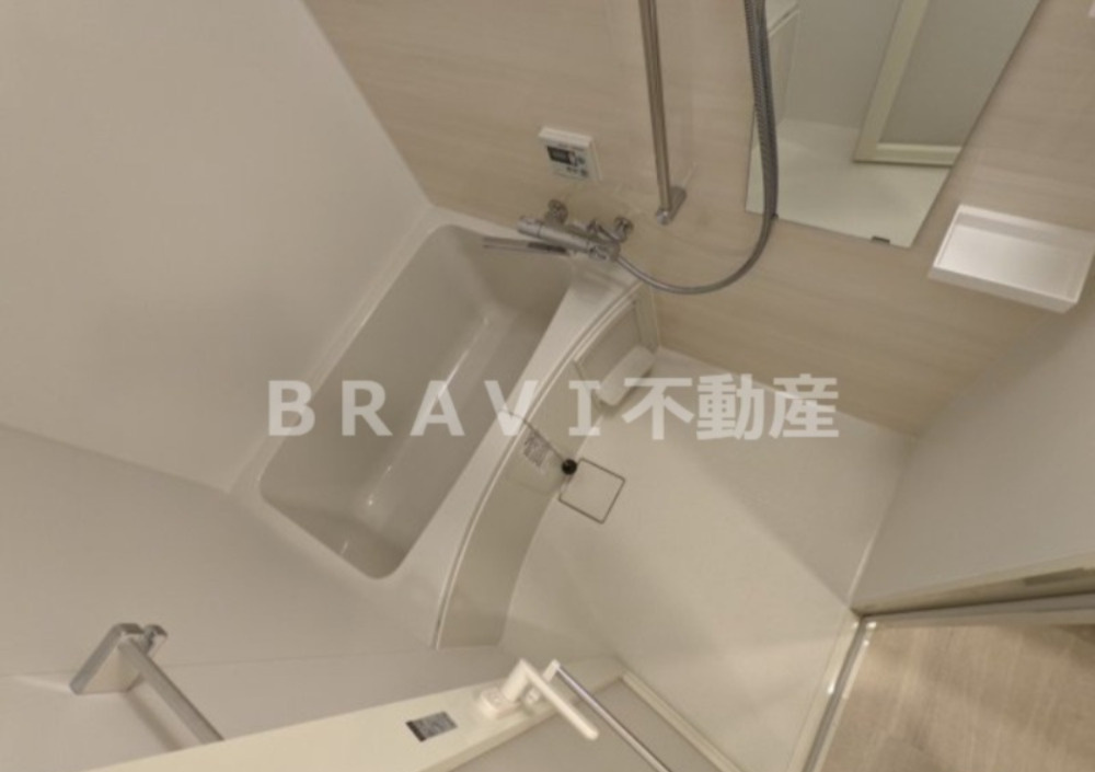 BPRレジデンス大阪本町Q BRAVI不動産の浴室|【BPRレジデンス大阪本町Q】お湯はり終了ブザー付きお風呂