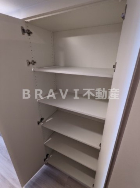 BPRレジデンス大阪本町Q BRAVI不動産の収納|【BPRレジデンス大阪本町Q】廊下収納