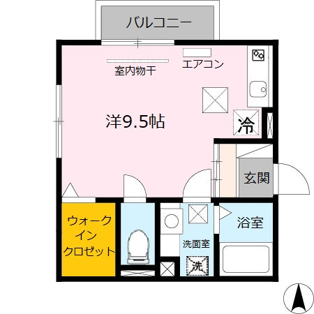 【間取り】 | ハピネス・フューチャー B棟