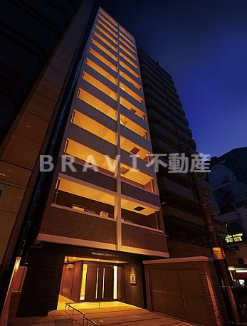 レジデンス心斎橋 BRAVI不動産の外観|【レジデンス心斎橋】きれいな外観です