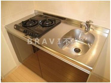 レジデンス心斎橋 BRAVI不動産のキッチン|【レジデンス心斎橋】お料理しやすいキッチンです