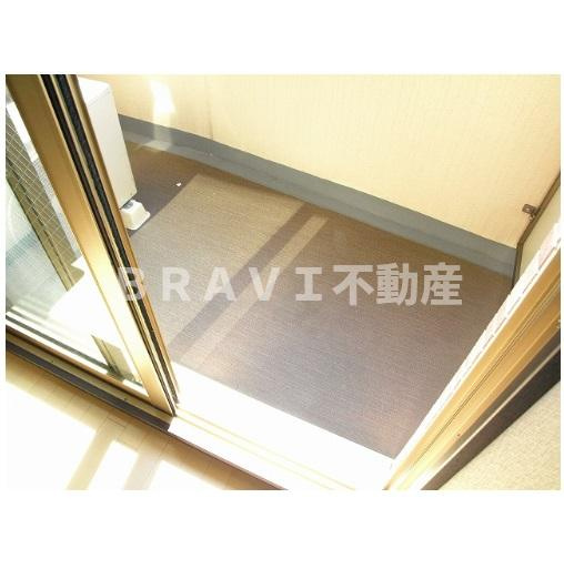 アクアプレイス南堀江　BRAVI不動産のバルコニー|【アクアプレイス南堀江】暖かな日差しのふりそそぐバルコニー