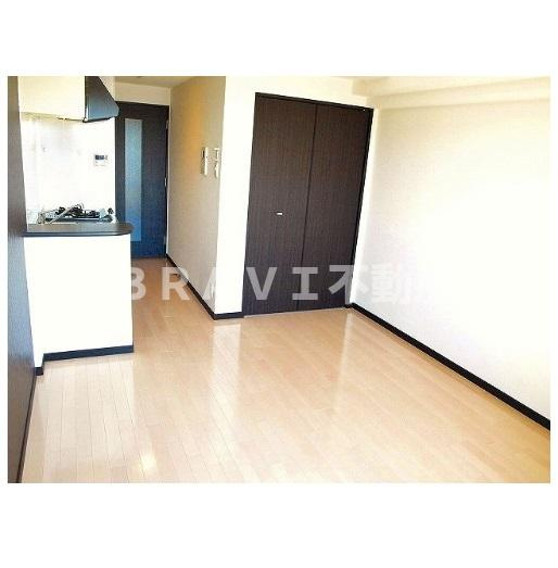 アクアプレイス南堀江　BRAVI不動産の居間・リビング|【アクアプレイス南堀江】こちらの居間で趣味の時間をお楽しみください