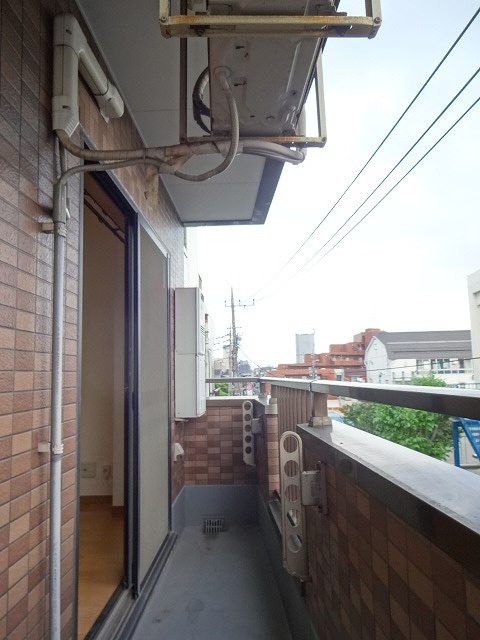 BRUNNEN517のバルコニー