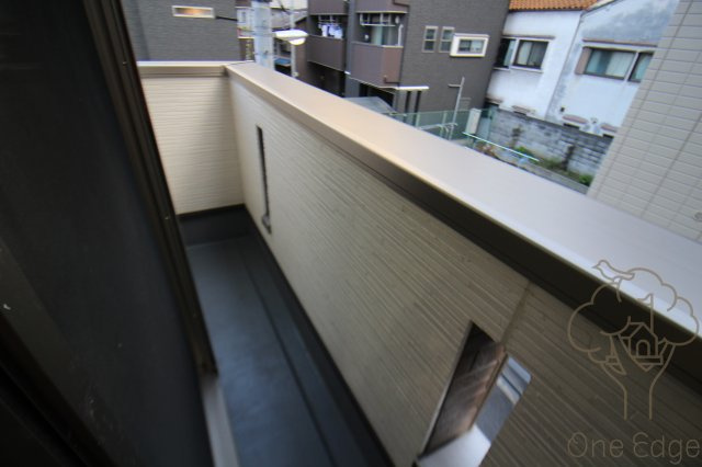 グラン本庄東のバルコニー