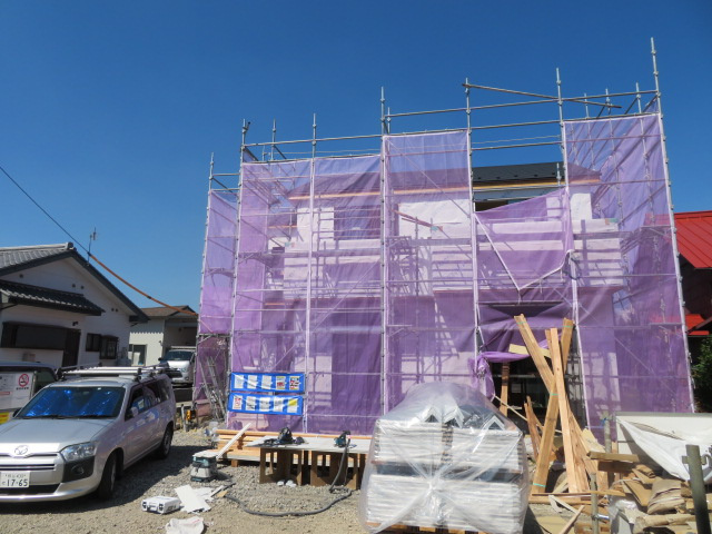 玉村町上茂木（全2棟）1号棟の外観|2022.10撮影