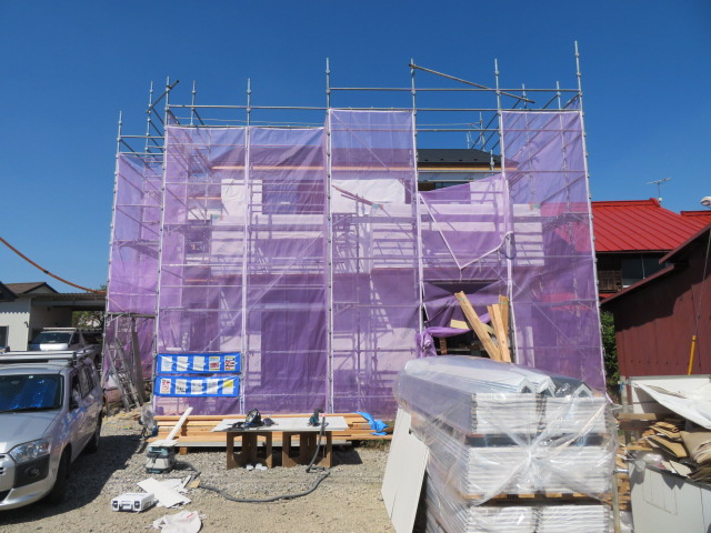 玉村町上茂木（全2棟）1号棟の外観|2022.10撮影