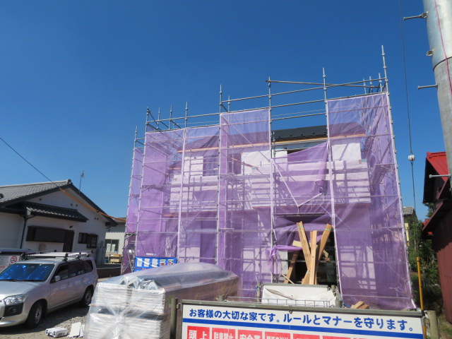 玉村町上茂木（全2棟）1号棟の外観|2022.10撮影