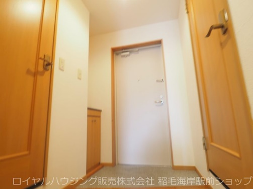 明るい玄関です。