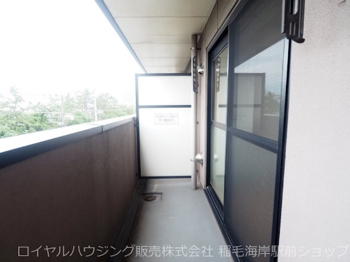 広々としたベランダです。