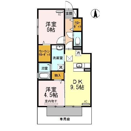 【間取り】 | グランフィールド重根Ⅱ