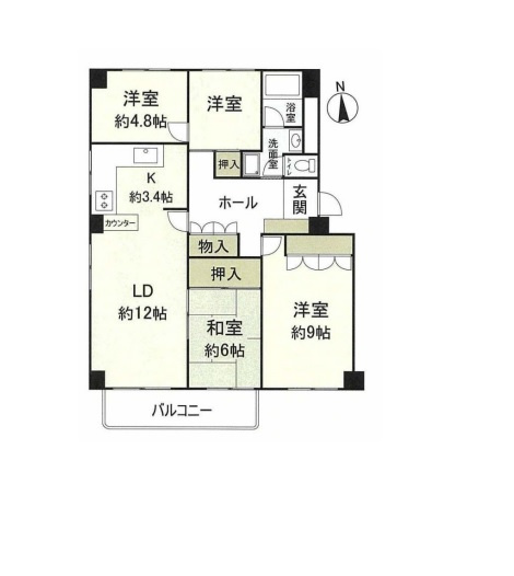 OTC第一ハイツ　箕面市船場西2丁目の画像
