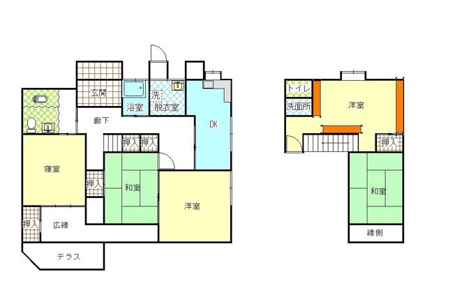 【間取り】 | 南国市緑ケ丘2丁目