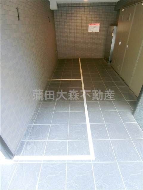 ルーブル西蒲田のその他共用部分|バイク置き場