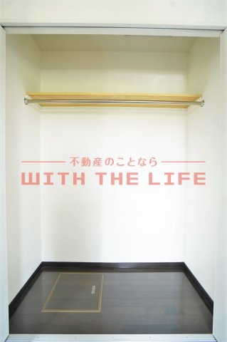 エリコーポⅡ【キャッシュバック対象物件】の収納|専用の収納スペースです