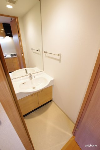 パークフラッツ江坂　仲介手数料無料の洗面所