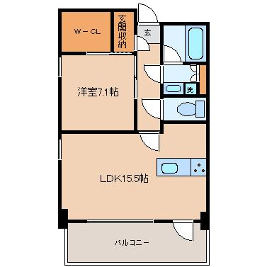 【間取り】 | スクリブコート天神南