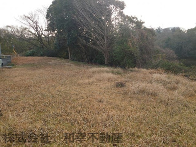 【外観】 | 川上北迫新町土地 | 川上小学校近くの空き用地です。資材置き場にも適しています。