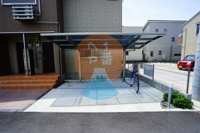 【その他共用部分】 | リベルテB | 駐輪場です