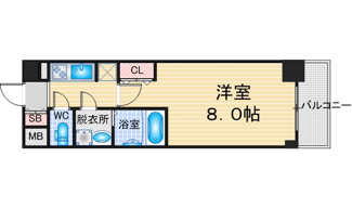【間取り】 | S-RESIDENCE志賀本通North | 略図の為、現状優先