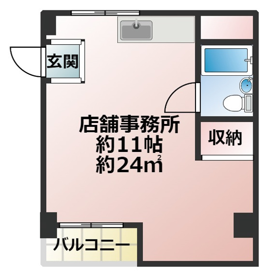 【間取り】 | グリーン関野ビル