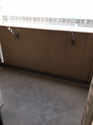 【バルコニー】 | プレサンス難波元町 | ★奥行きのあるバルコニー★