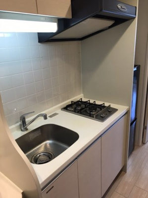 【キッチン】 | プレサンス難波元町 | ★ガス2口キッチン★