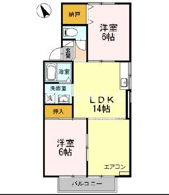 アネックスフレンドの間取り