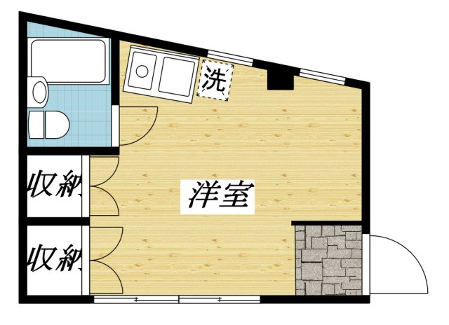 クロノス拝島町Southの間取り