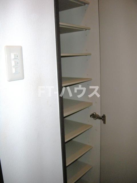 金太郎ヒルズ１８　２０７号室の玄関|シューズボックス